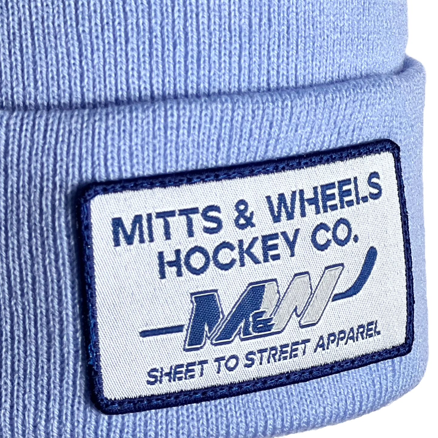 Sky Blue, Gelante Unisex Winter Beanie from Mitts & Wheels Hockey Co.